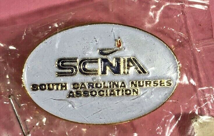 Scna - South Carolina Nurses Association Pin -new