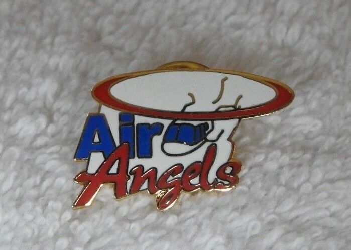 "air Angels" Helicopter Transport Emergency Nurse Pin Aurora Downers Grove Il