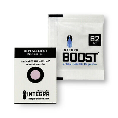 10 Pack Integra Boost Rh 62% 4 Gram Humidity 2 Way Control Humidor Pack