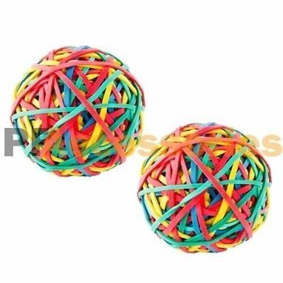 2x 240 Ct Assorted Color Rubber Band Ball 5.3 Ounces For Office Home Desk New