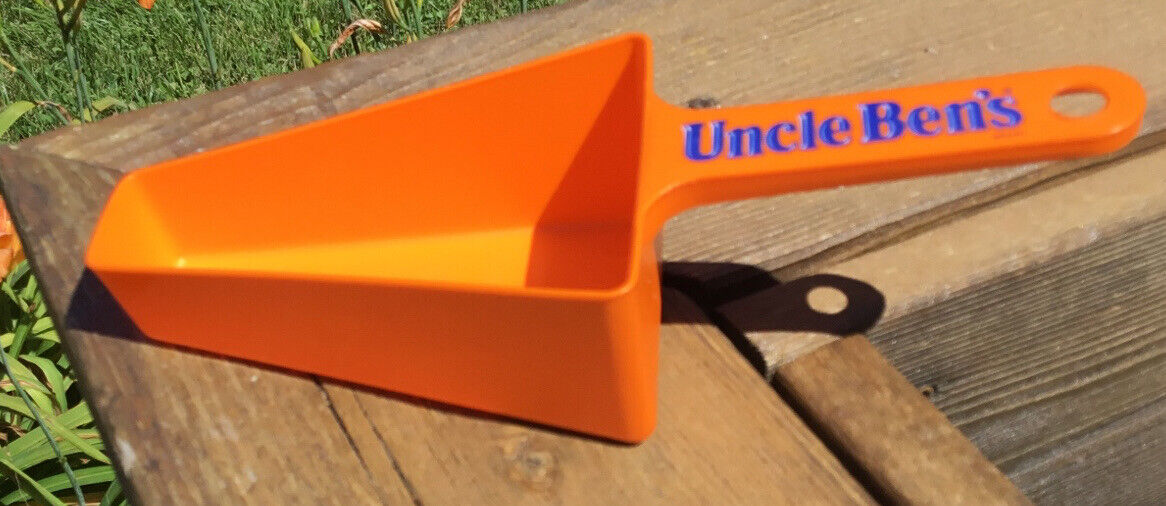 Vintage Uncle Ben’s Scoop Measuring Cup 1/2 - 1 Cup Markings Rare Name Change