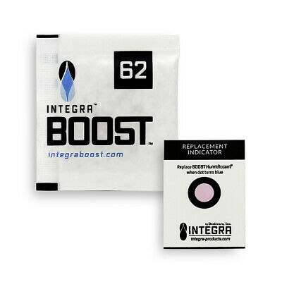 10 Pack Integra Boost Rh 62% 8 Gram Humidity 2 Way Control Humidor Pack