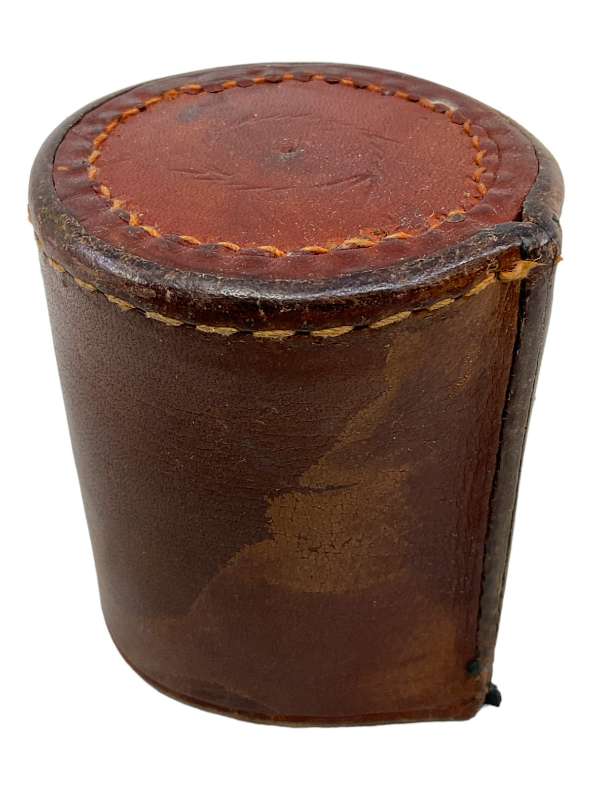 Ww1 British Canadian Bef Cef Leather Telescope Lens Cover