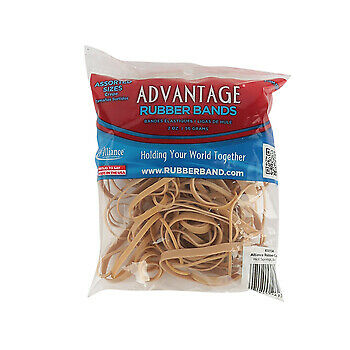 Advantage Rubber Bands Size #54 (assorted Sizes) Heavy Duty Made In Usa 1/8 Lb