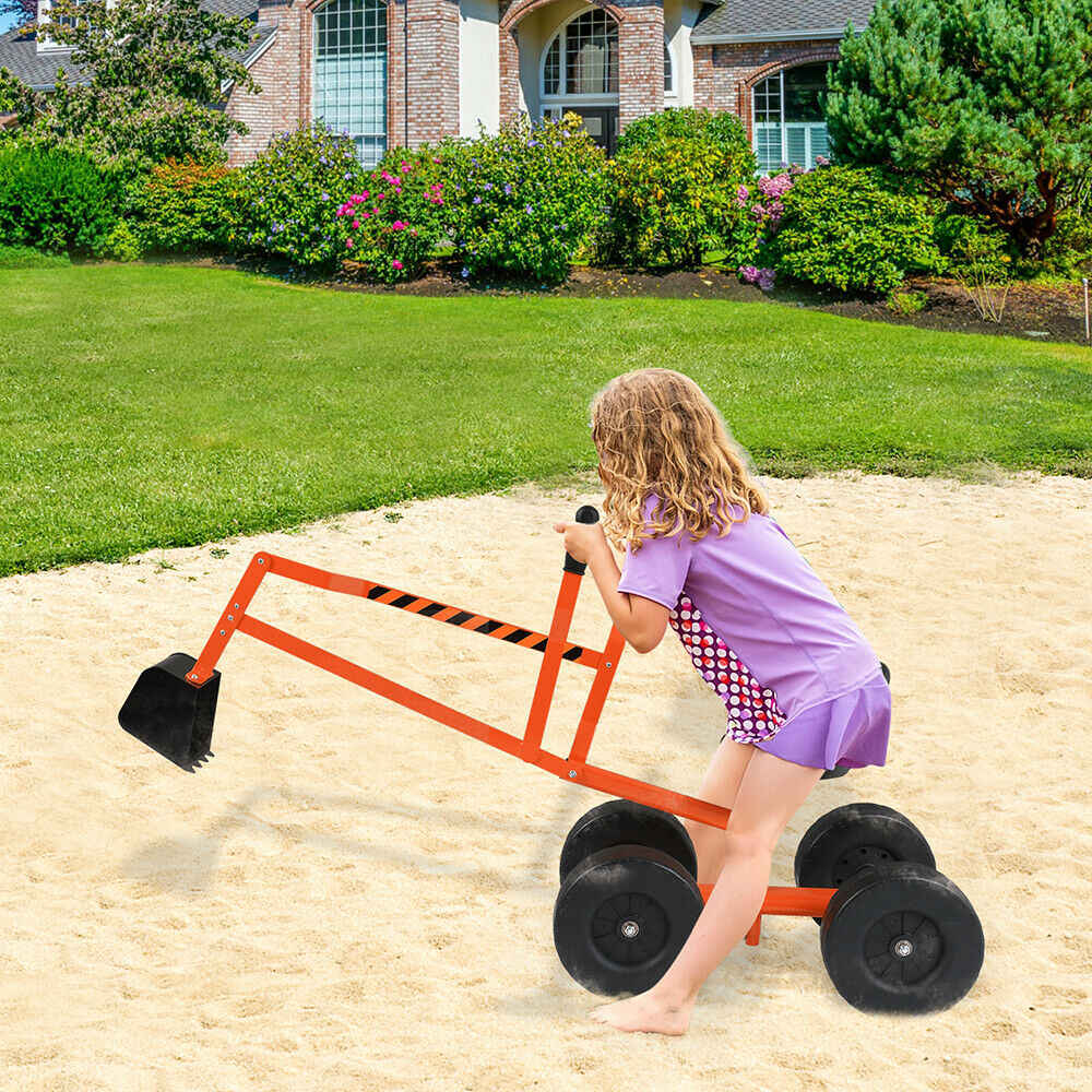 Boys&girls Dig Swivel Sand Digger Outdoor Backyard Fun Play Lifting Equipment
